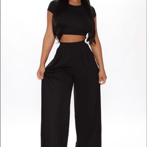 Black two piece set